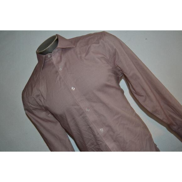 38302 Bonobos Dress Shirt Non-Iron Standard Fit Pink Plaid Mens Size Large - Picture 3 of 7